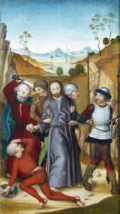 SCHONGAUER Ludwig 1440-1494,The Arrest of Christ,Bonhams GB 2014-12-03