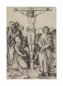 SCHONGAUER Martin 1430-1491,The Crucifixion, from: The Passion,1470,Christie's GB 2017-01-25