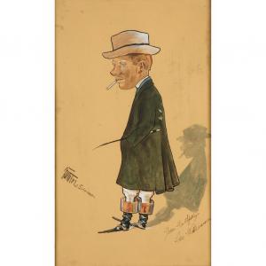 SCHONHEYDER Gunther,Portrait of George Williamson in Hunting Clothes,1888,William Doyle 2011-09-20