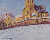 SCHONITZER Sepp 1896-1993,Kirche in St. Peter,Palais Dorotheum AT 2015-12-03