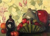 SCHOONBABER Virginia W,Still Life with Apples,Montefiore IL 2010-12-07