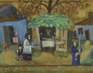 SCHOR Ilya 1904-1961,YOU SHALL SIT IN THE SUKKAH SEVEN DAYS,1958,Sotheby's GB 2017-12-20