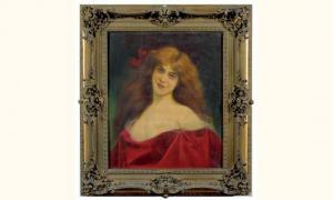 SCHOTT Max 1860,portrait de femme,1904,Digard FR 2005-04-11