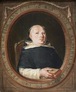 SCHOUMAN Aert 1710-1792,A portrait of Albertus de Clerck,Venduehuis NL 2023-05-25