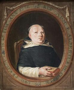 SCHOUMAN Aert 1710-1792,Portret van Albertus de Clerck,Venduehuis NL 2024-02-28