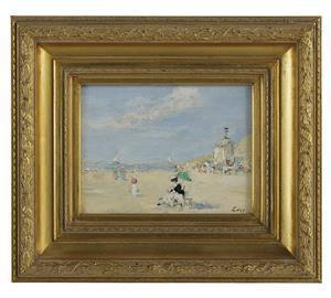 SCHOUTEN Bartholomeus F. 1941-2001,A Day at the Beach,New Orleans Auction US 2019-01-26