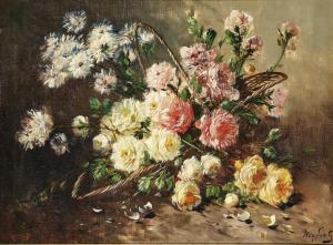 SCHOUTEN Henry 1857-1927,Still life with roses,Palais Dorotheum AT 2024-02-21