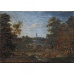 SCHOVAERDTS Matthis 1663-1703,Landscape,Balclis ES 2019-03-14