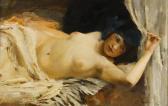 SCHOVANEK Emil 1885-1947,Reclining Nude,1928,Palais Dorotheum AT 2014-05-24