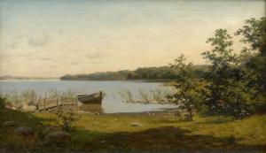SCHOVELIN Axel Thorsen 1827-1893,Mariager Fjord,Artcurial | Briest - Poulain - F. Tajan 2024-02-06