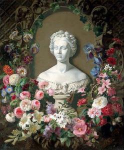 SCHRÖDER Theodor,Verherrlichung der Kronprinzessin Viktoria von Pre,1859,Galerie Bassenge 2015-05-29
