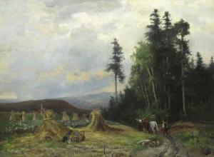 SCHRADER B 1800-1800,FELDLANDSCHAFT AM WALDRAND,Nagel DE 2010-02-11