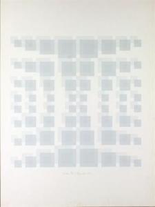 SCHRADER H.D 1945,Geometrische Felder,1972,Reiner Dannenberg DE 2020-09-17