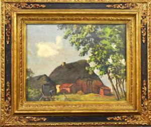 SCHRAG Julius 1864-1948,Einsamer Hof,1933,Scheublein Art & Auktionen DE 2023-05-12