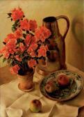 SCHRAM Wout 1895-1987,Stilleven met azalea - A still life with azaleas,Christie's GB 2007-01-30