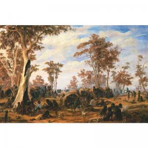 SCHRAMM Alexander 1814-1864,ADELAIDE, A TRIBE OF NATIVES ON THE BANKS OF THE R,Sotheby's 2005-05-23