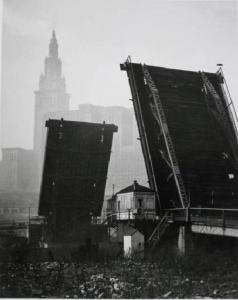 SCHREIBER Lawrence 1904-1982,Terminal Tower; Cuyahoga River,Rachel Davis US 2009-03-21