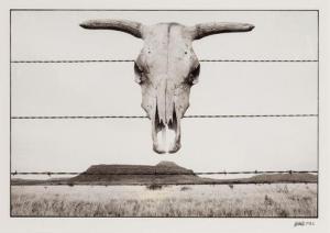 SCHREIBER Martin Hugo Max 1946,Skull,1982,Altermann Gallery US 2020-06-19