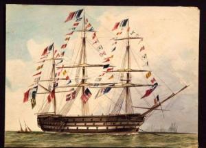 SCHREINER STELLWAGEN Henry,French Ship Flying Flags.,Skinner US 2005-11-06