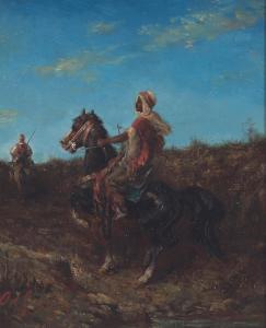 SCHREYER Adolf 1828-1899,Two riders on horseback,Bonhams GB 2024-03-12