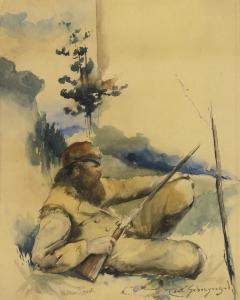 SCHREYVOGEL Charles 1861-1912,MOUNTAIN MAN,Sotheby's GB 2015-05-21