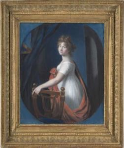 SCHRODER Johann Heinrich 1757-1812,n Bildnis der Friederike Prinzessin von Pr,1795,Galerie Bassenge 2020-06-03