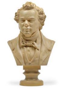 SCHUBERT Franz August 1806-1893,bust,1856,Palais Dorotheum AT 2018-04-26