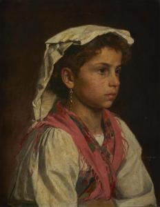 SCHUBERT Hugo 1874-1913,A young Italian girl,1898,Bonhams GB 2014-11-05