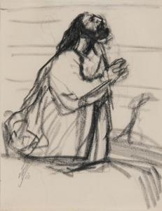 SCHUERCH Johann Robert 1895-1941,Praying Man,1930,Germann CH 2018-06-04