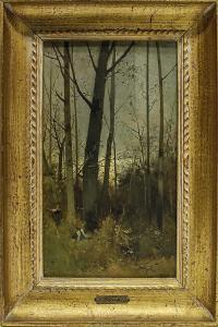 SCHUHLY Hans 1850-1884,Niños en el bosque,1880,Bonanova ES 2016-01-21