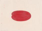 SCHULER Alf 1945,Untitled (Red Oval),1983,Germann CH 2023-06-20