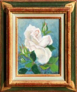 SCHULTE Antoinette 1897-1981,La rose blanche,Cannes encheres, Appay-Debussy FR 2021-12-18