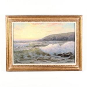 SCHULTZ George F 1869-1934,Seascape at Sunrise,Leland Little US 2020-10-01