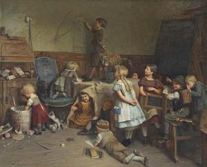 SCHULZ BRIESEN EDUARD 1831-1891,The Young Artist - School Recess,Christie's GB 2017-05-23