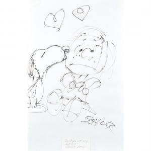 SCHULZ Charles Monroe 1922-2000,Pepperment Patty and Snoopy,Clars Auction Gallery US 2022-07-17