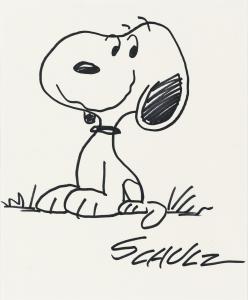 SCHULZ Charles Monroe 1922-2000,snoopy,Sotheby's GB 2012-07-04