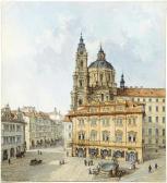 SCHULZ Friedrich, Fritz 1823-1875,Prag - St. Nikolaus-Kirche,2016,Zofingen CH 2016-12-10