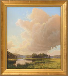 SCHULZ MATTHEW,Depicting clouds over a marsh,Eldred's US 2014-01-25