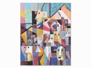 SCHULZ MERLIES Horst 1934-2014,Abstract Heads,2003,Auctionata DE 2015-05-20
