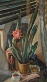 SCHULZ SORAU Emil 1901-1989,A Flower in a Window,Palais Dorotheum AT 2011-03-12