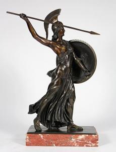 SCHULZE THEWIS Walter 1872,Athena,Clars Auction Gallery US 2016-05-22