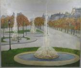 SCHUMANN Henriette 1911-2002,La place de la Concorde,1989,Loizillon FR 2019-09-21