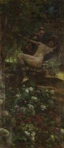 SCHUSSER Josef 1864-1941,A Summer Night’’’’s Dream,1898,Palais Dorotheum AT 2012-05-26
