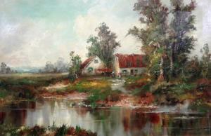 SCHUSTER Otto 1924,Landscapes,1959,Bellmans Fine Art Auctioneers GB 2019-11-19