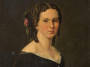 SCHUSTLER karl 1841-1860,Mathilde Wesendonck,1860,Auctionata DE 2016-06-28