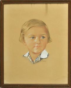 SCHUTTER S 1800-1900,Portrait eines blonden Mädchens,Allgauer DE 2016-01-15