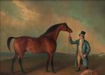 SCHWANFELDER Charles Henry 1773-1837,Orville Held by the Groom, Francis Smallman,Skinner 2023-12-19