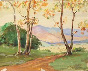 SCHWARTZ Davis Francis 1879-1969,Sycamore Trees,1948,Clars Auction Gallery US 2019-11-16