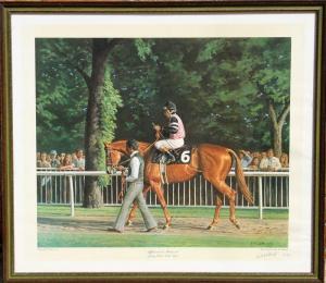 SCHWARTZ Donald R 1931-2010,Affirmed at Belmont: Jockey Club Gold Cup,1980,Ro Gallery US 2012-05-24