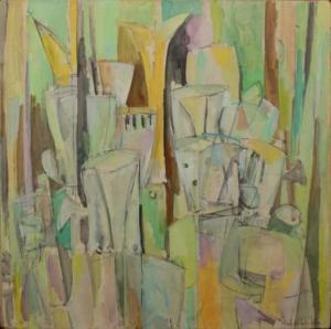SCHWARTZ Manfred 1909-1970,Abstract,Barridoff Auctions US 2021-11-13